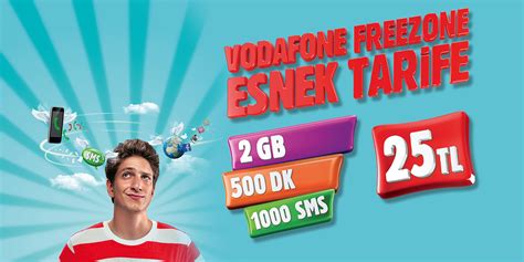 Vodafone aylık dakika paketleri